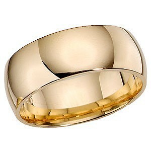 Брачни халки в жълто злато с диаманти 15