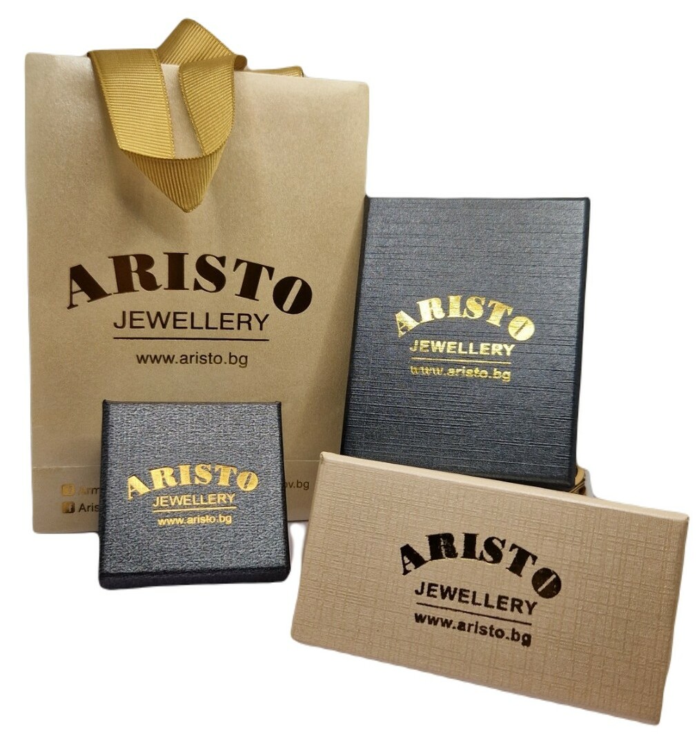 Годежен пръстен в бяло злато с диаманти 6 - Image 3